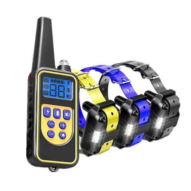 BarkLogic Electronic Dog Training Collar (3-Mode upto 800m Range)