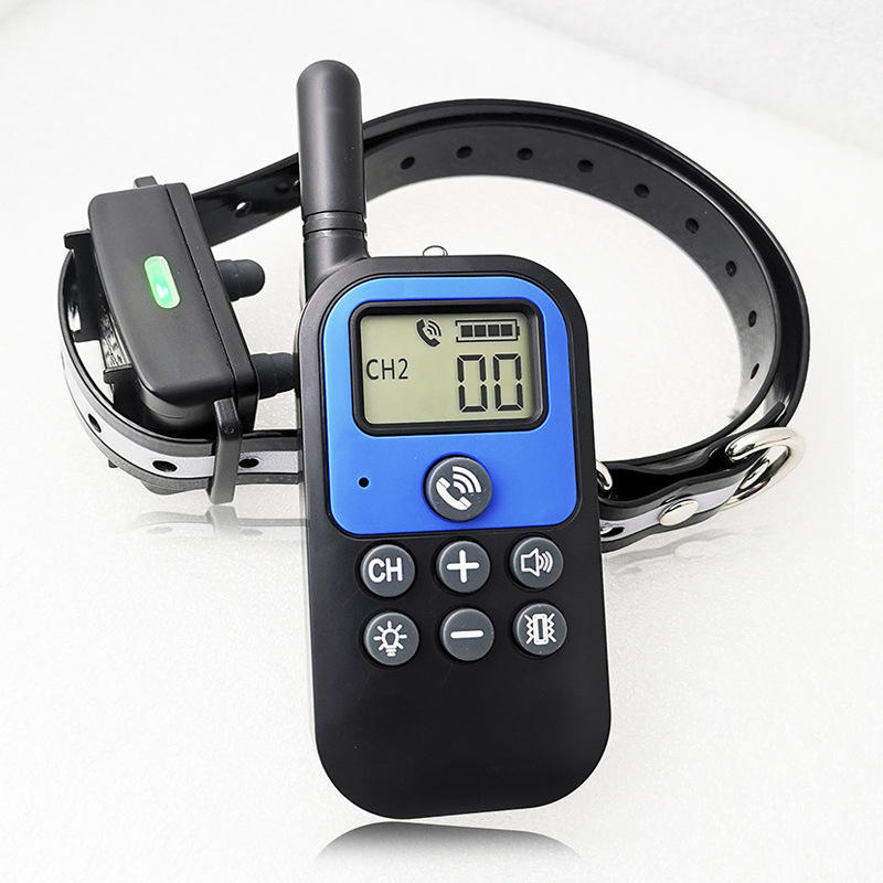 1500m Electric Dog Training Collar with Voice Walkie-Talkie