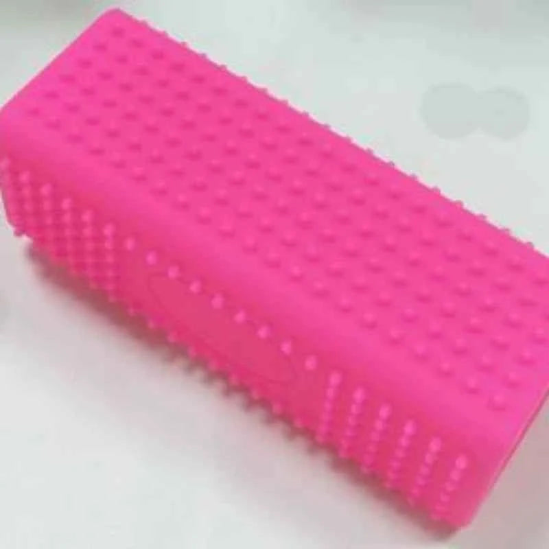 Silicone Hollow Rubber Dog Hair Brush Remover