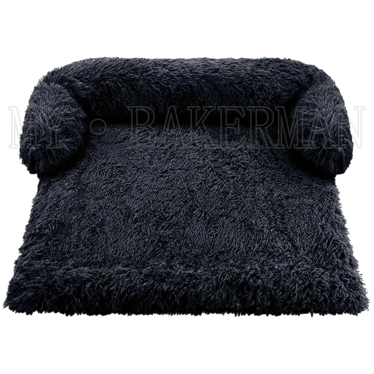 Cozy and Washable Faux Fur Dog Bed