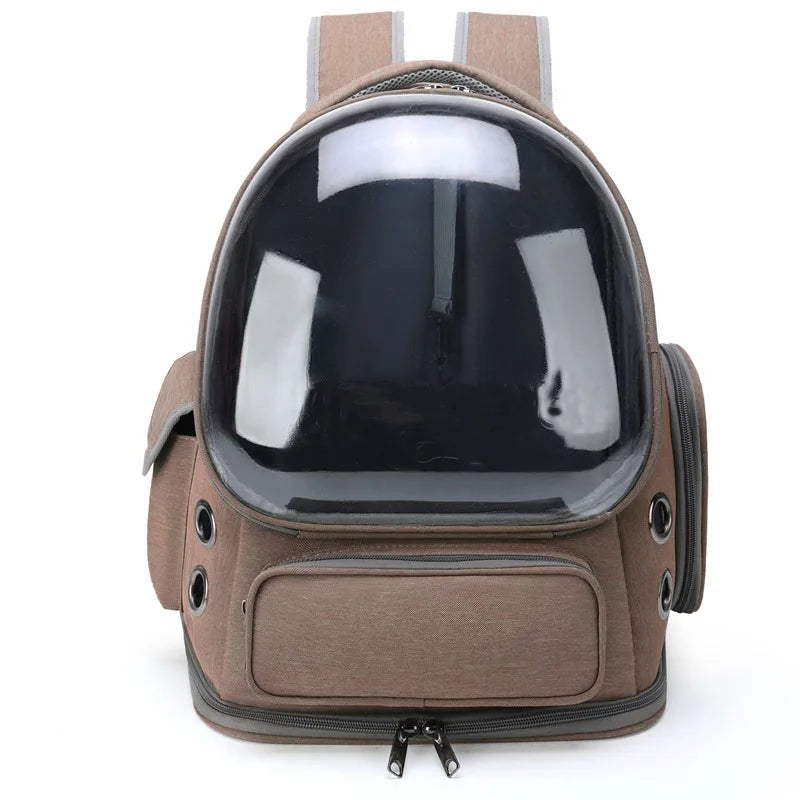 Pet Cat Carrier Backpack – Outdoor Travel Bag for Cats & Small Dogs