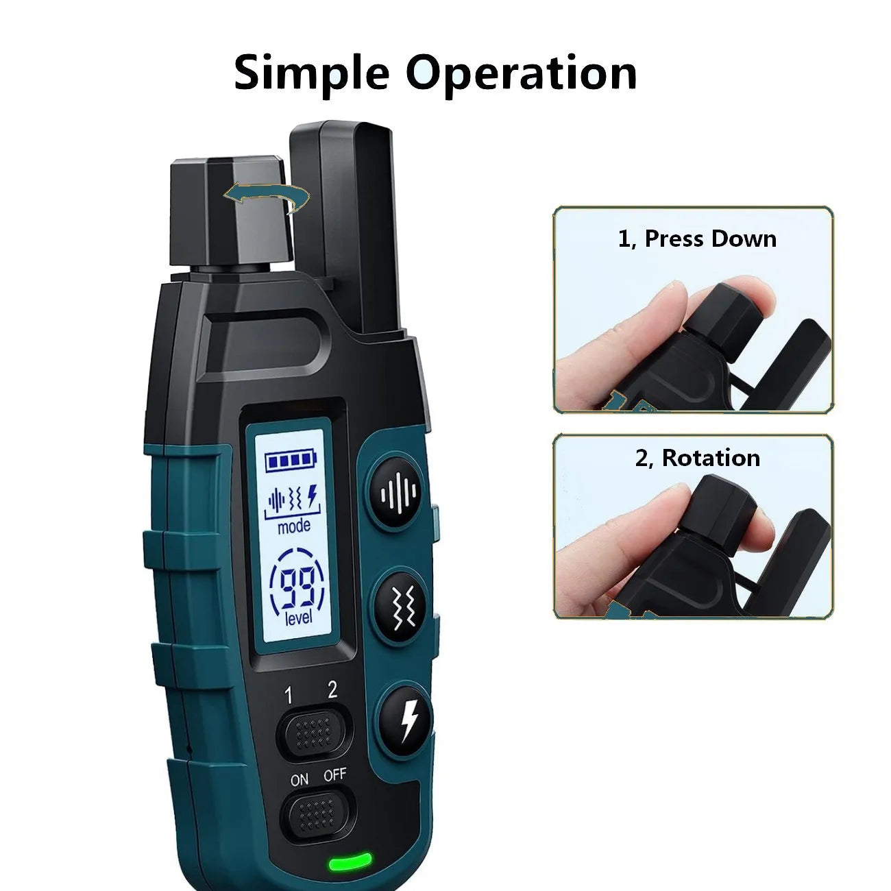 Replacement Remote for RS2 Model Dog Training Collar