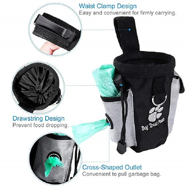 Portable Outdoor Dog Treat Bag