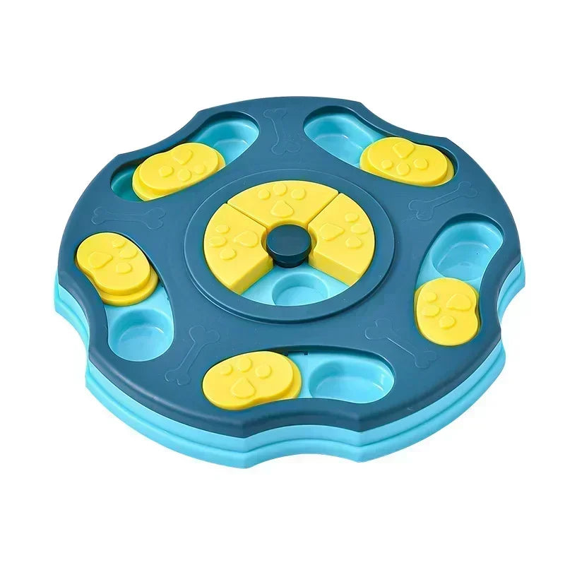 Dog Puzzle Toy & Slow Feeder Bowl – IQ Training Food Dispenser