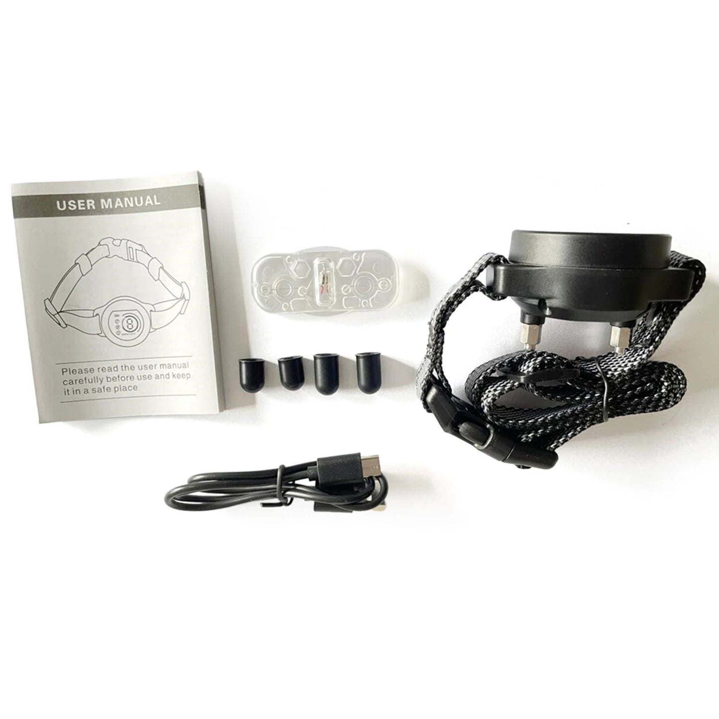 Advanced Waterproof Rechargeable Dog Training Collar with Colour Display