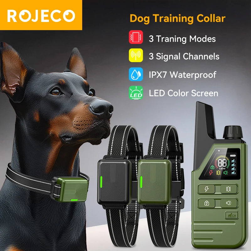 Advanced Electric Dog Training Collar with Remote