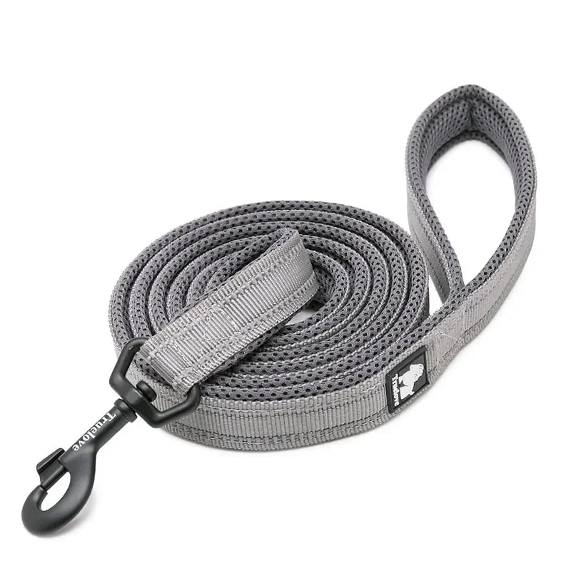 Soft Pet Leash with Reflective Nylon Mesh Padding