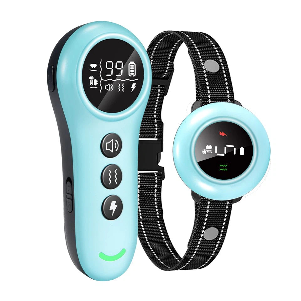 2-in-1 Dog Training and Anti-Bark Collar (Up to 1640ft / 500m Range)