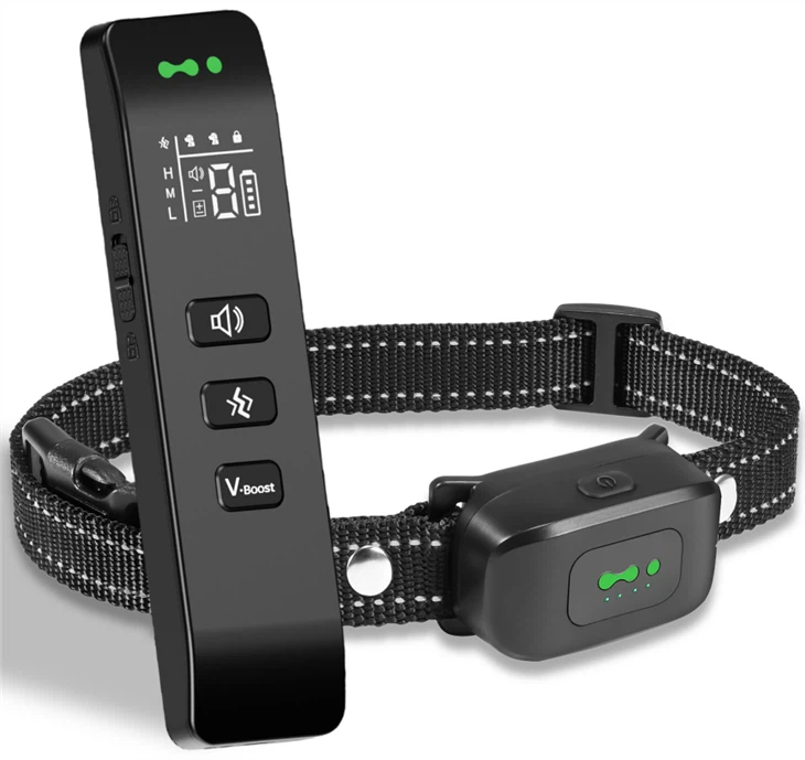VS8 No-Shock Dog Training Collar (Up to 1640ft / 500m Range)