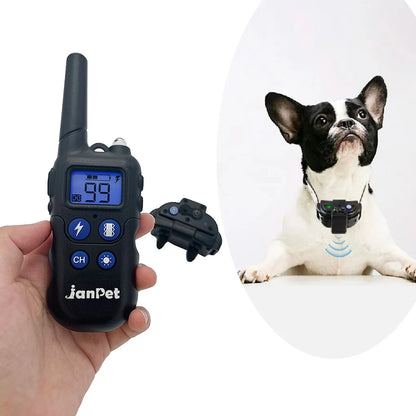 2000m Remote Training Collar with Walkie-Talkie Function