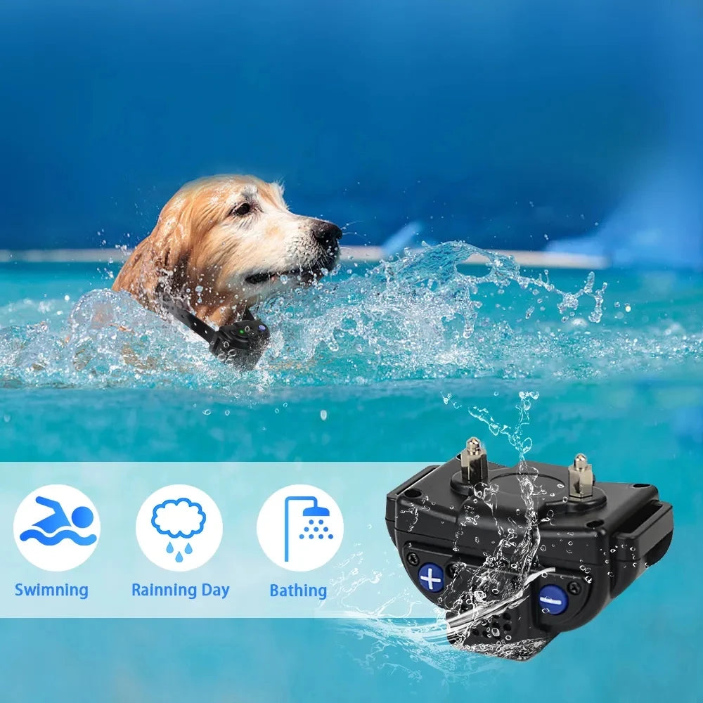 2000m Remote Training Collar with Walkie-Talkie Function