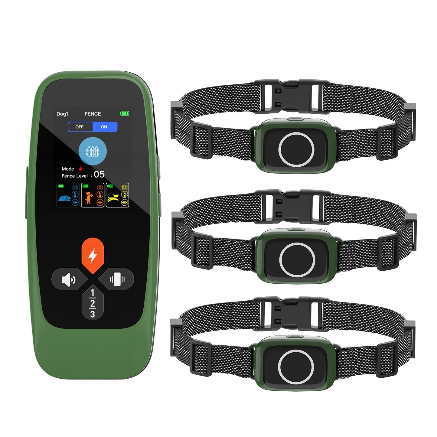 Astko T800 Pro 4-in-1 Dog Training Collar with Portable Wireless Fence System