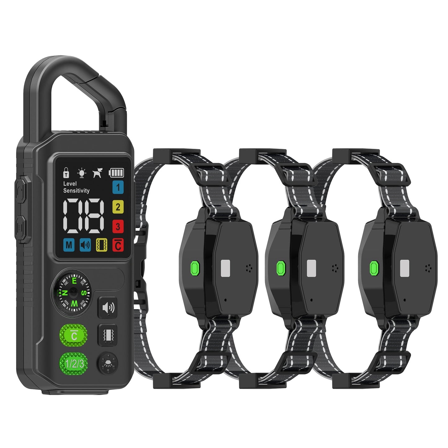 Astko T810 Remote Dog Training Collar 3-in-1 Behaviour Control with Anti-Bark and LED Lights