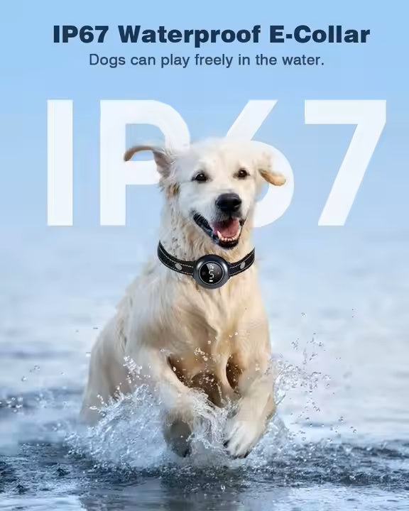 2-in-1 Dog Training and Anti-Bark Collar (Up to 1640ft / 500m Range)