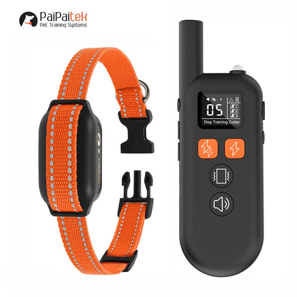 Professional Electric Dog Training Collar with Dual eShock and Night‑Safety Flashing Light (3300FT Range)