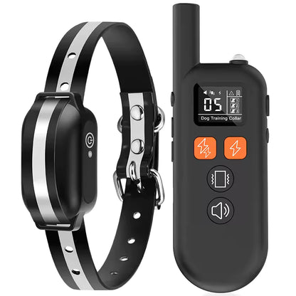 Professional Electric Dog Training Collar with Dual eShock and Night‑Safety Flashing Light (3300FT Range)