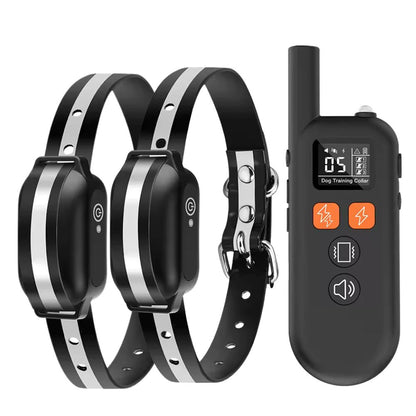 Professional Electric Dog Training Collar with Dual eShock and Night‑Safety Flashing Light (3300FT Range)
