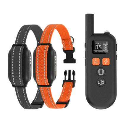 Professional Electric Dog Training Collar with Dual eShock and Night‑Safety Flashing Light (3300FT Range)