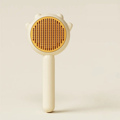 Pet Grooming Needle Brush with Nail Clippers