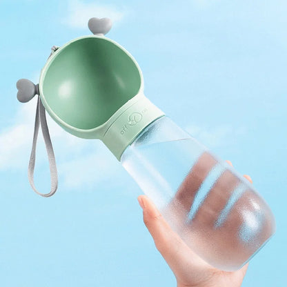 2-in-1 Portable Dog Water and Food Bottle