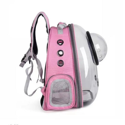 Space Capsule Bubble Pet Carrier Backpack for Outdoor Adventures
