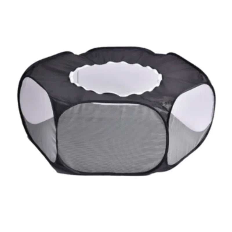 Portable Pet Cage Tent – Foldable Playpen for Small Pets