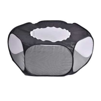 Portable Pet Cage Tent – Foldable Playpen for Small Pets