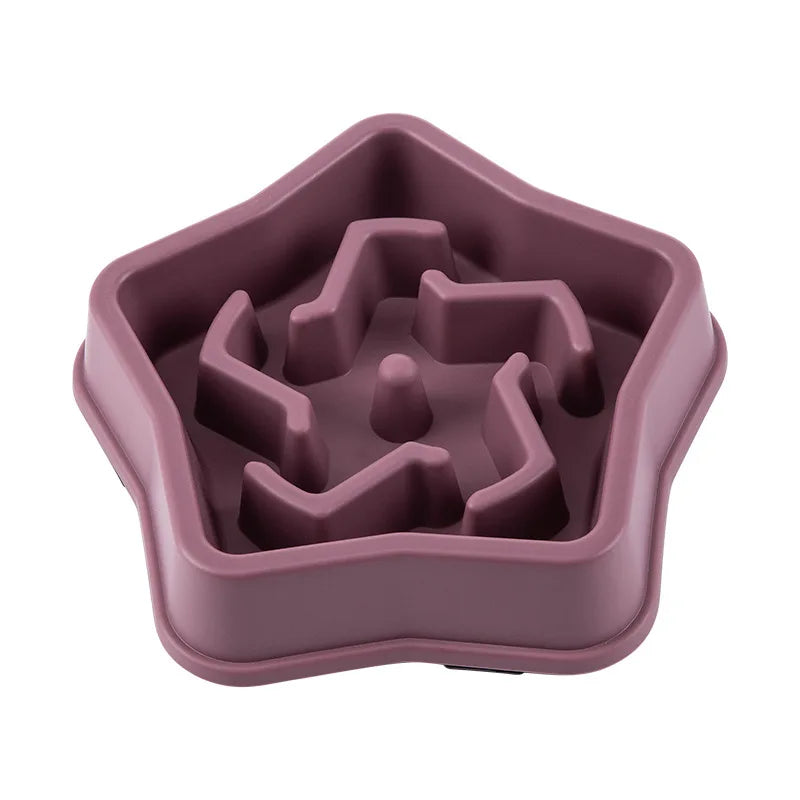 Slow Feeder Dog & Cat Bowl – Anti-Choking, Non-Slip, Healthy Eating Pet Bowl