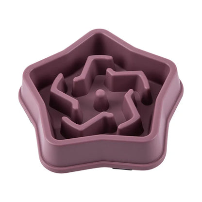 Slow Feeder Dog & Cat Bowl – Anti-Choking, Non-Slip, Healthy Eating Pet Bowl