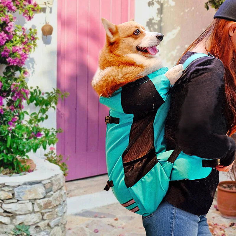 Durable Breathable Pet Travel Carrier Backpack for Small & Medium Dogs