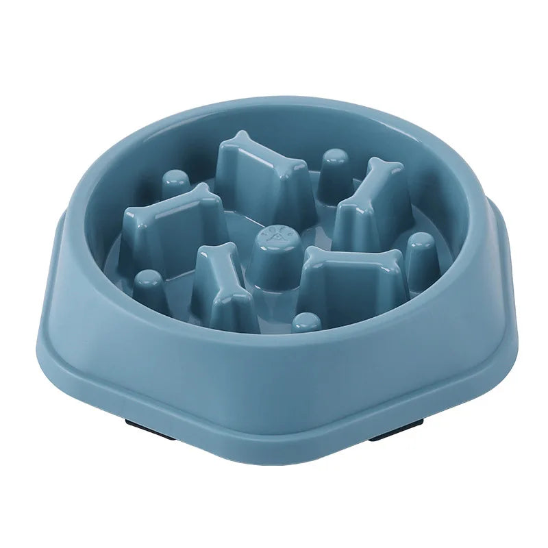 Slow Feeder Dog & Cat Bowl – Anti-Choking, Non-Slip, Healthy Eating Pet Bowl