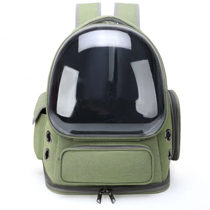 Pet Cat Carrier Backpack – Outdoor Travel Bag for Cats & Small Dogs