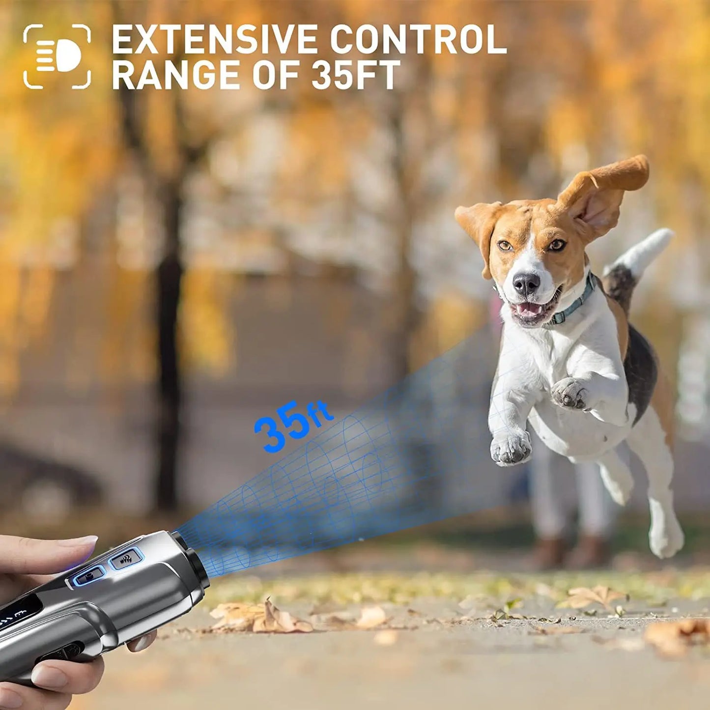 Ultrasonic Pet Anti-Barking Control and Training Device