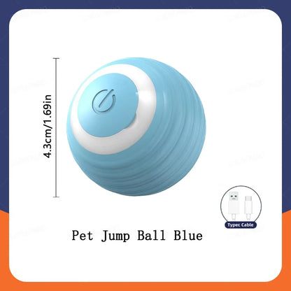 Smart Automatic Cat Toy Ball – USB Rechargeable Interactive Rolling & Bouncing