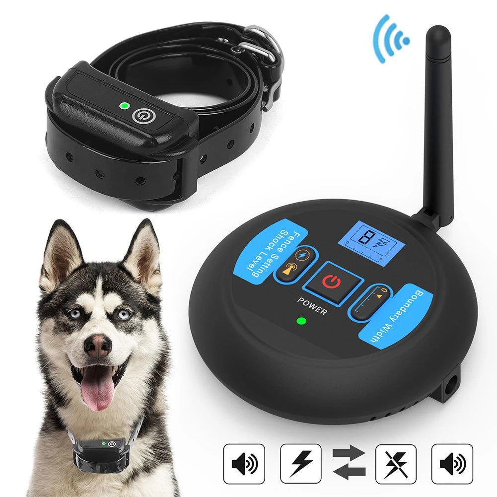 Wireless Invisible Dog Fence with Waterproof Collar