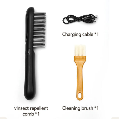 Electric Flea Comb – Anti-Lice Grabber Brush for Dogs & Cats
