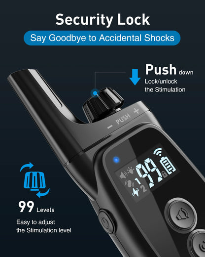 Premium Electric Dog Training Collar with Remote