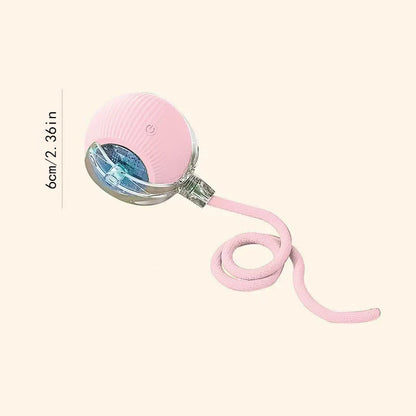 Smart Automatic Cat Toy Ball – USB Rechargeable Interactive Rolling & Bouncing