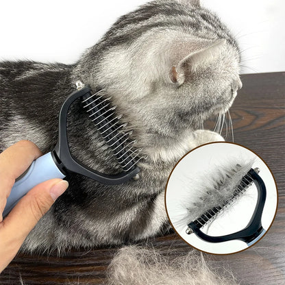 Pet Hair Removal Comb and Grooming Tool