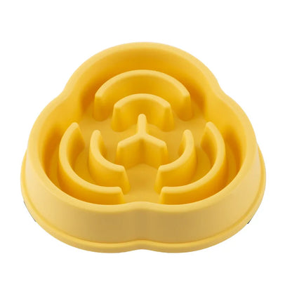 Slow Feeder Dog & Cat Bowl – Anti-Choking, Non-Slip, Healthy Eating Pet Bowl
