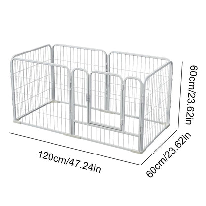 Foldable Dog Playpen – Heavy-Duty Pet Exercise Cage for Dogs, Cats & Rabbits