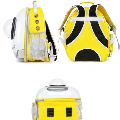 Space Capsule Bubble Pet Carrier Backpack for Outdoor Adventures