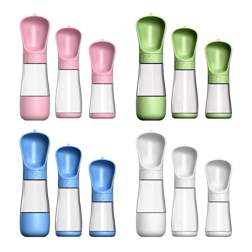 2-in-1 Portable Dog Water Bottle For Small and Large Dogs, Cats 