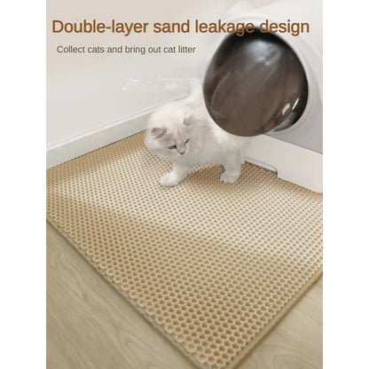 Double Layer Cat Litter Mat