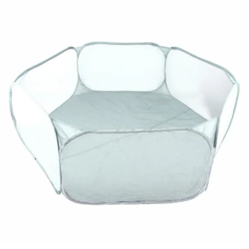 Portable Pet Cage Tent – Foldable Playpen for Small Pets