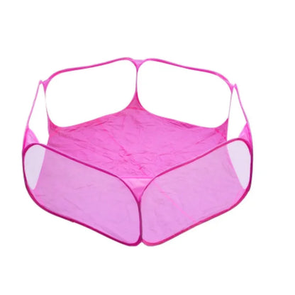 Portable Pet Cage Tent – Foldable Playpen for Small Pets