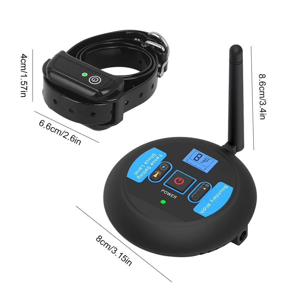 Wireless Invisible Dog Fence with Waterproof Collar