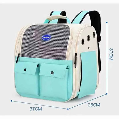 Ventilated and Spacious Cat Carrier Backpack