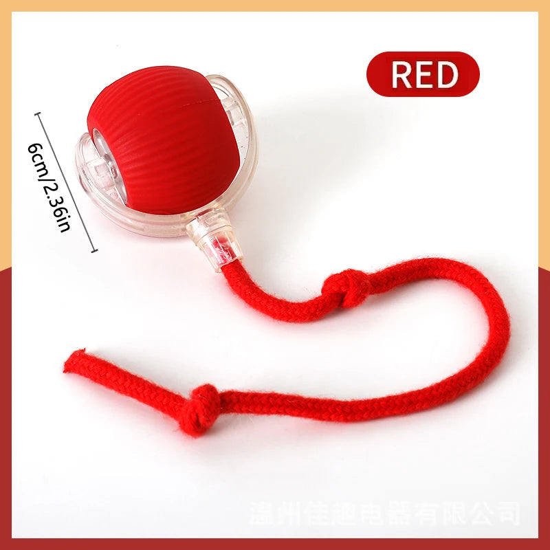 Smart Automatic Cat Toy Ball – USB Rechargeable Interactive Rolling & Bouncing