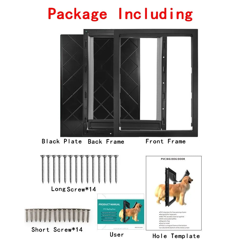 Premium Insulated Pet Door for External Doors